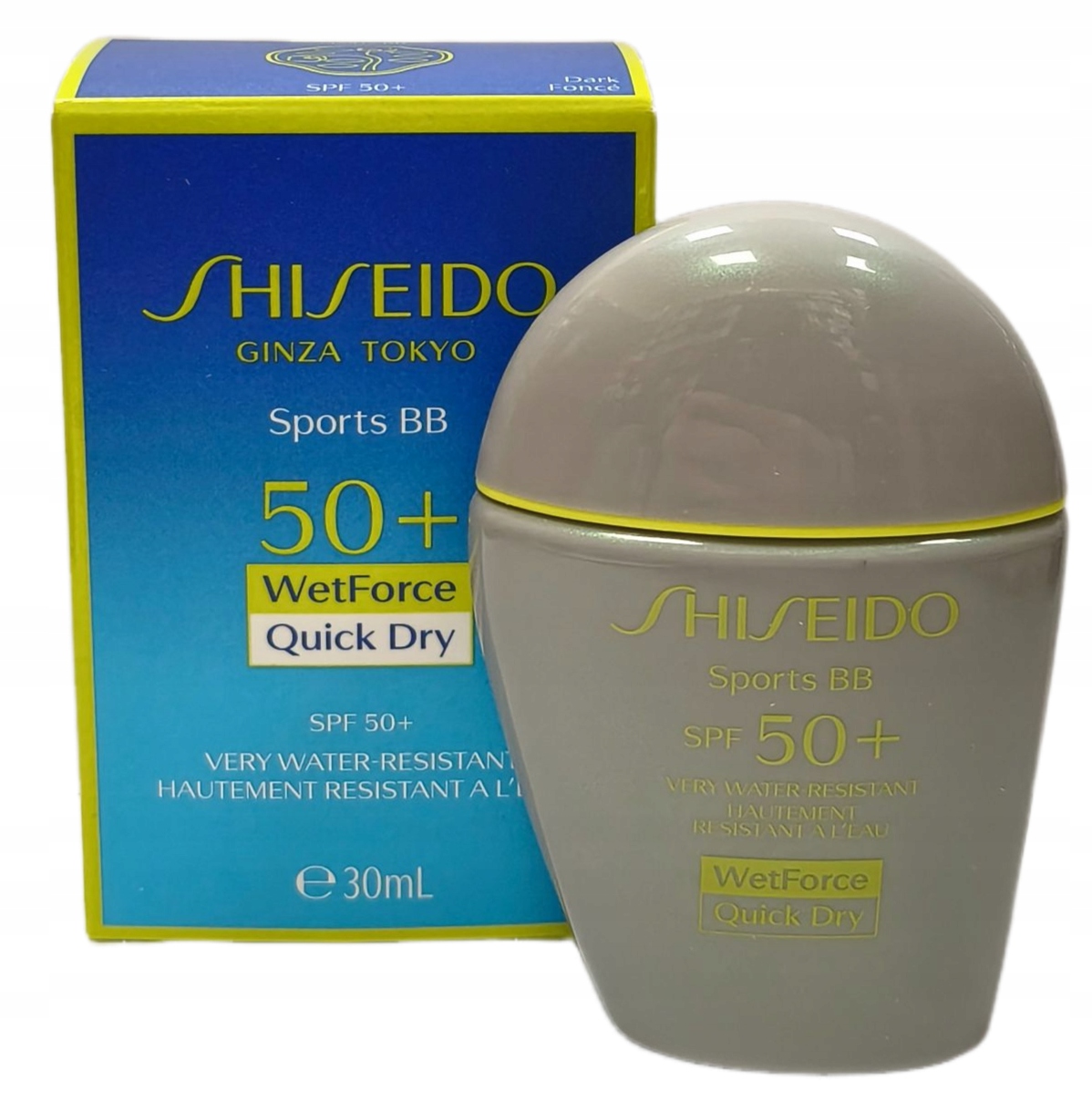 Shiseido Sun Sports Bb SPF50+ Tanning Fluid Foundation Dark 30ml