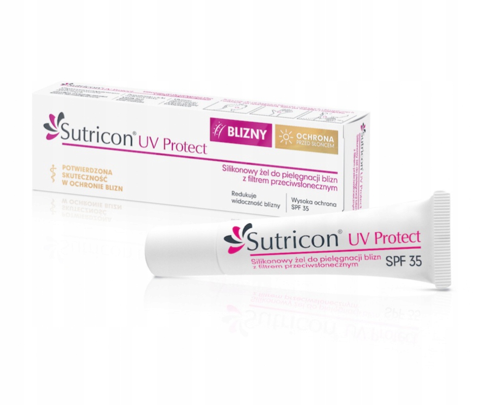 

Sutricon Uv Protect żel silikonowy na blizny SPF35