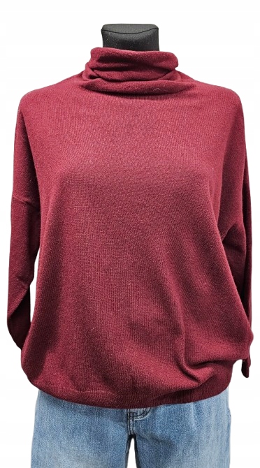 Klasický Volný Rolák S Kašmírem Cashmere Blend Itálie 185 zł 125zł