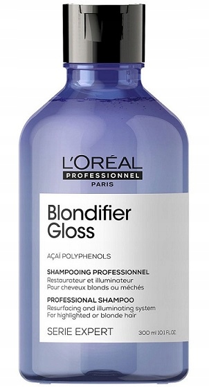 Loreal Blondifier Gloss Szampon Włosy Blond