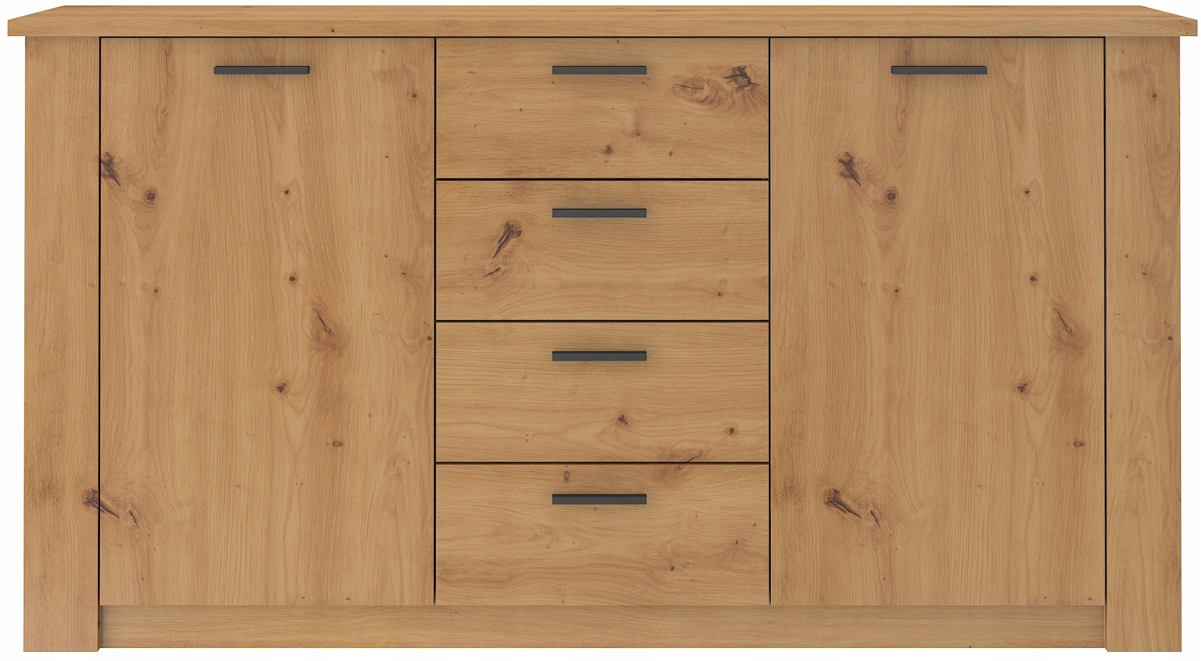 Meblościanka Colorado + komoda dąb artisan - Promocja Wykończenie matowe