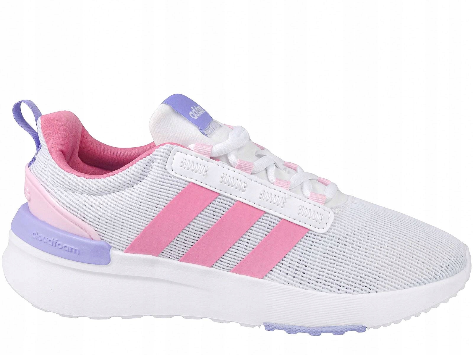 Adidas Racer TR21 GX3492 Jogger Buty Dziecko Białe