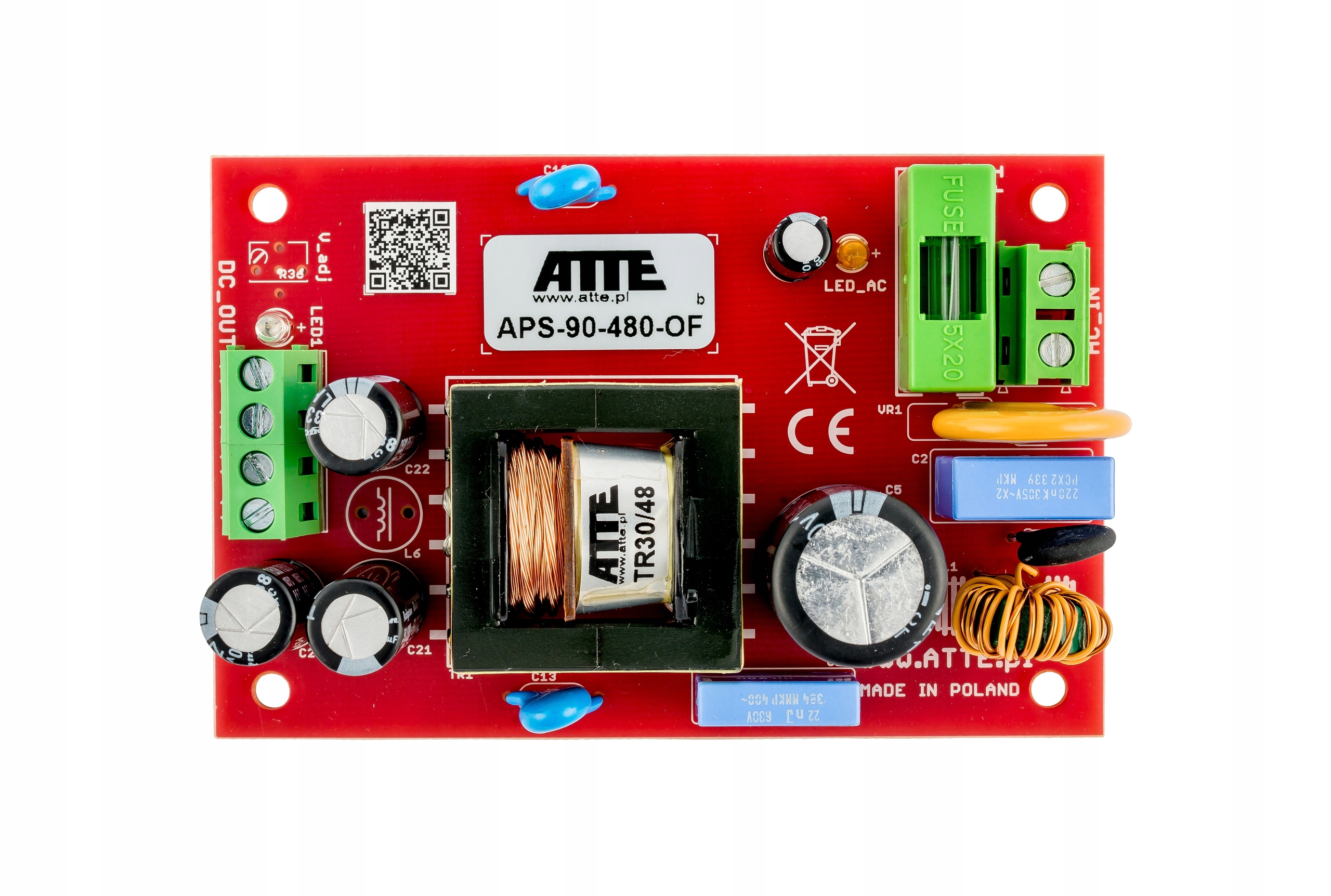 Napájecí zdroj APS-90-480-OF Smps 48V 2A 90W Atte