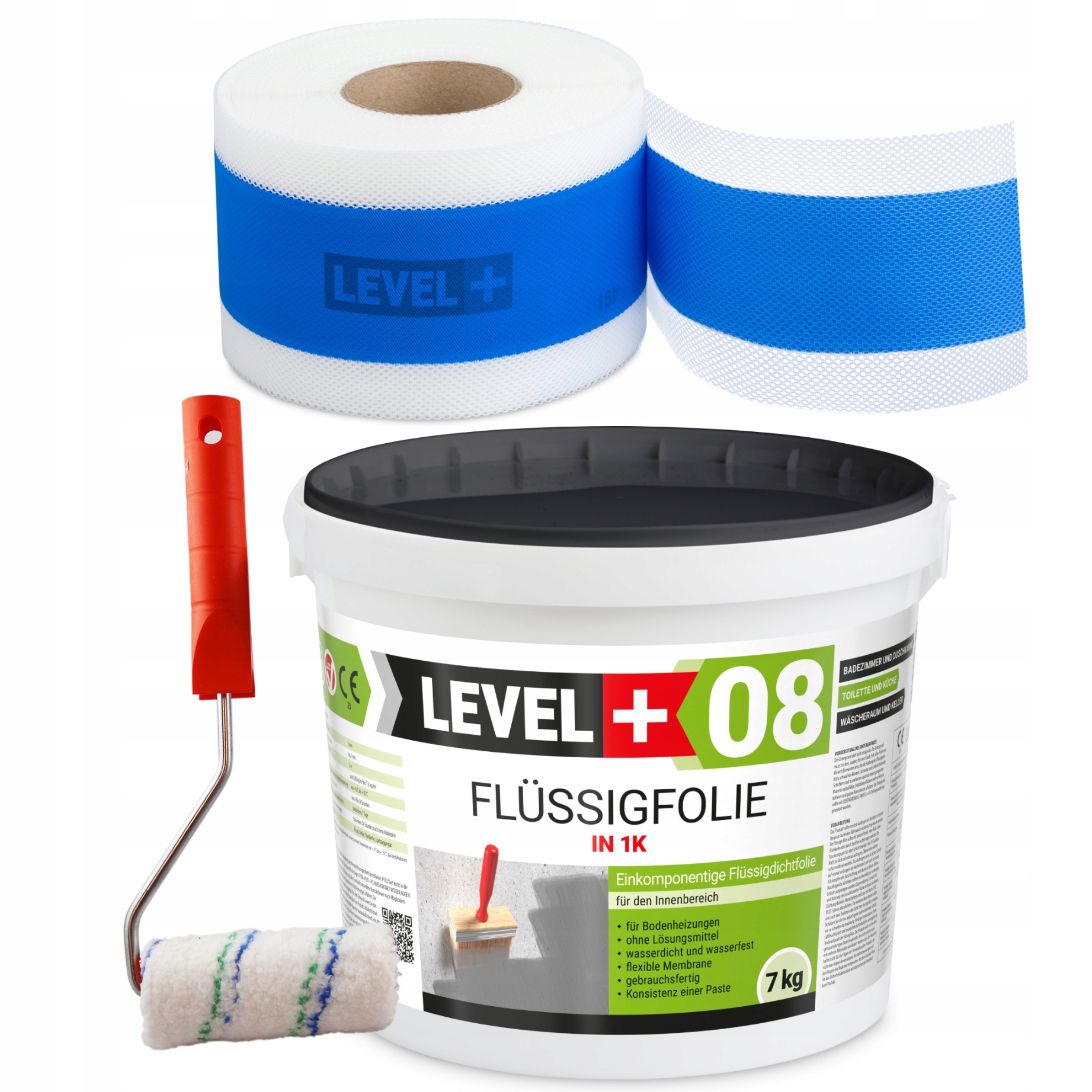 Hydroizolační sada Páska 5 m Fólie 7 kg