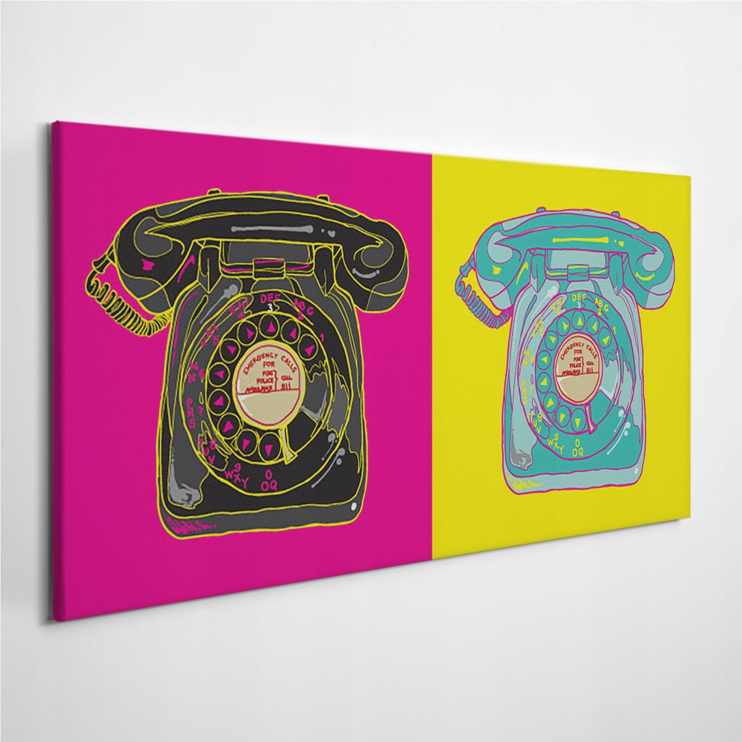 

Obraz na płótnie na ścianę Vintage Telefon 100x50