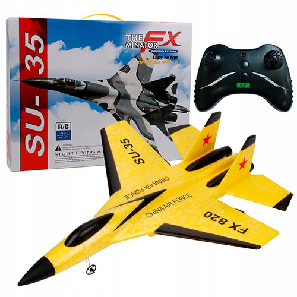 

Samolot Zdalnie Sterowany SU-35 Odrzutowiec FX820