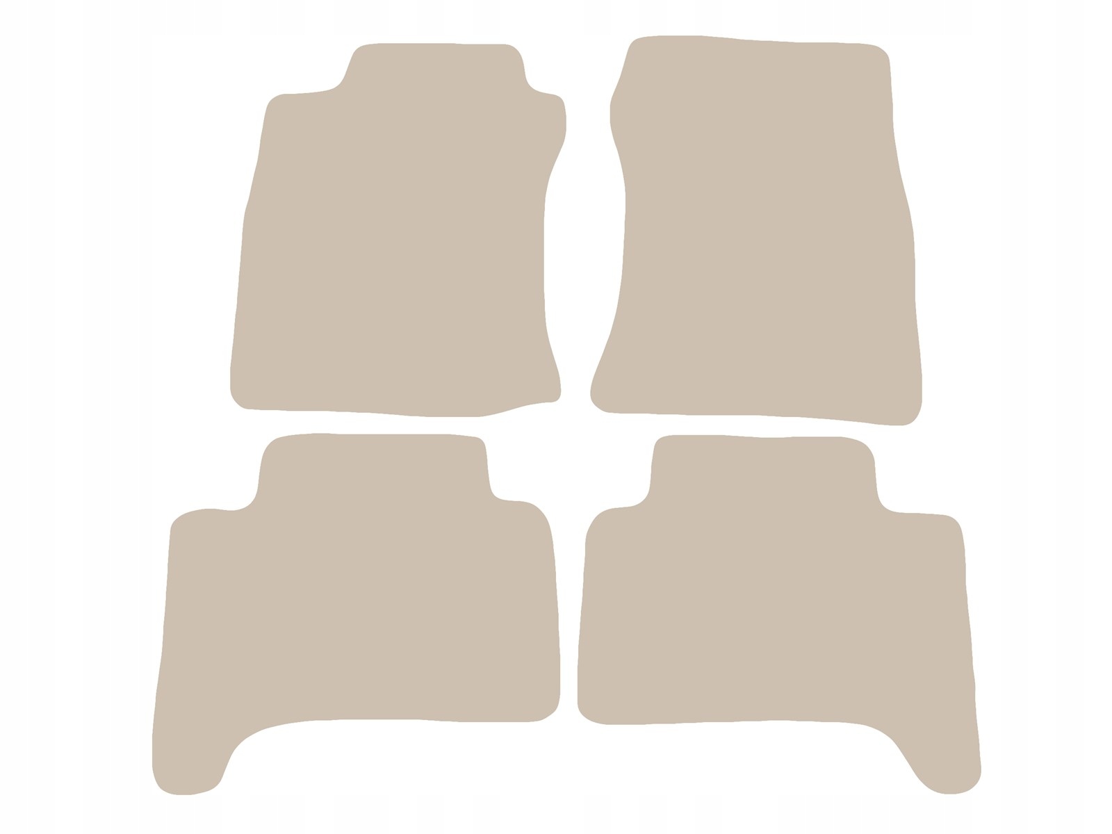 Килимки велюр БЕЗ до Lexus Gx470