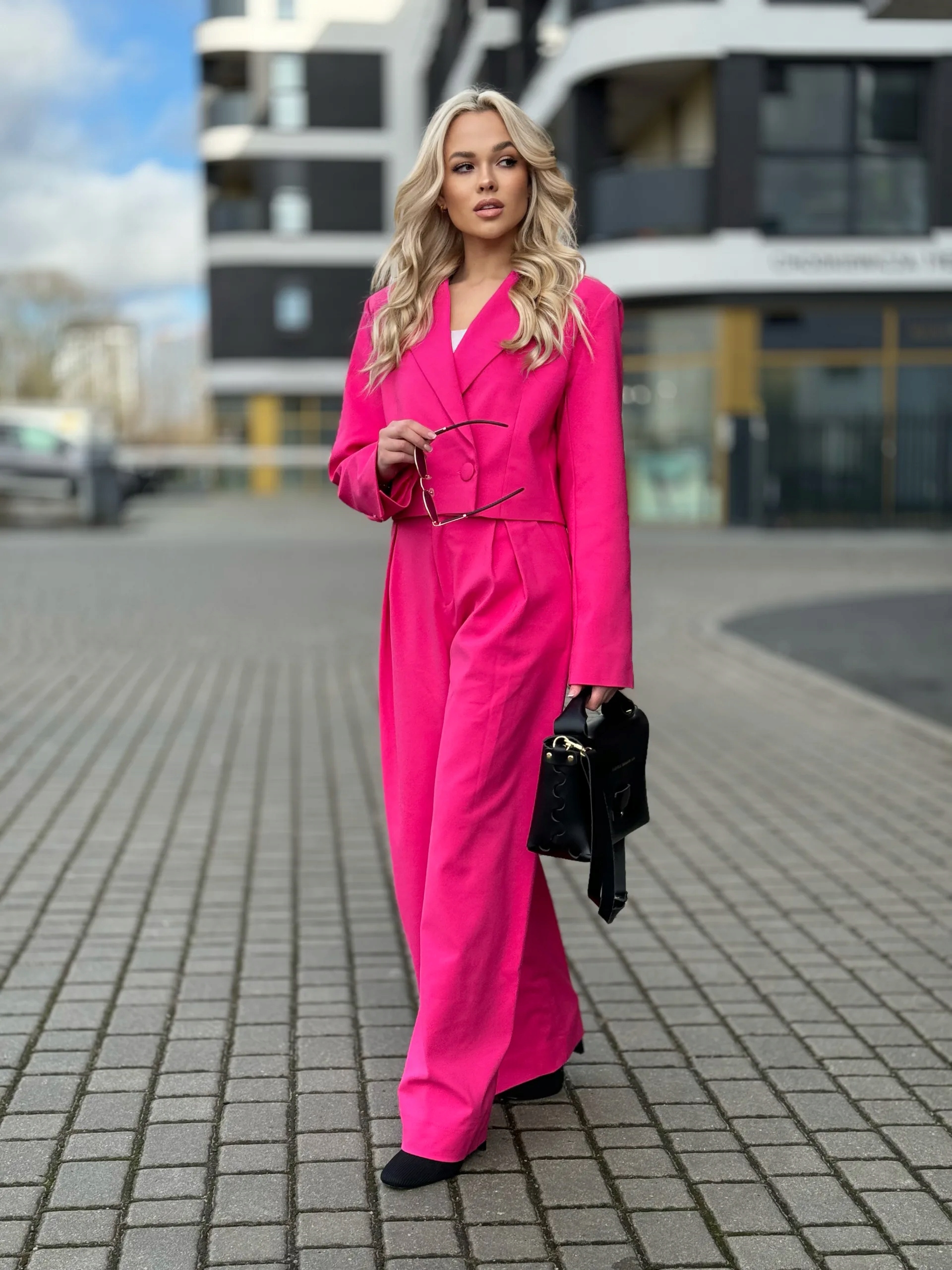 Dámské kalhoty Cocomore Oshard amarantové, velikost S