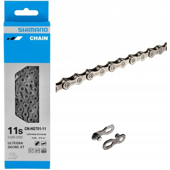 Shimano CN-HG701 Řetěz 11 rz spojka Ultegra Xt Originál Box