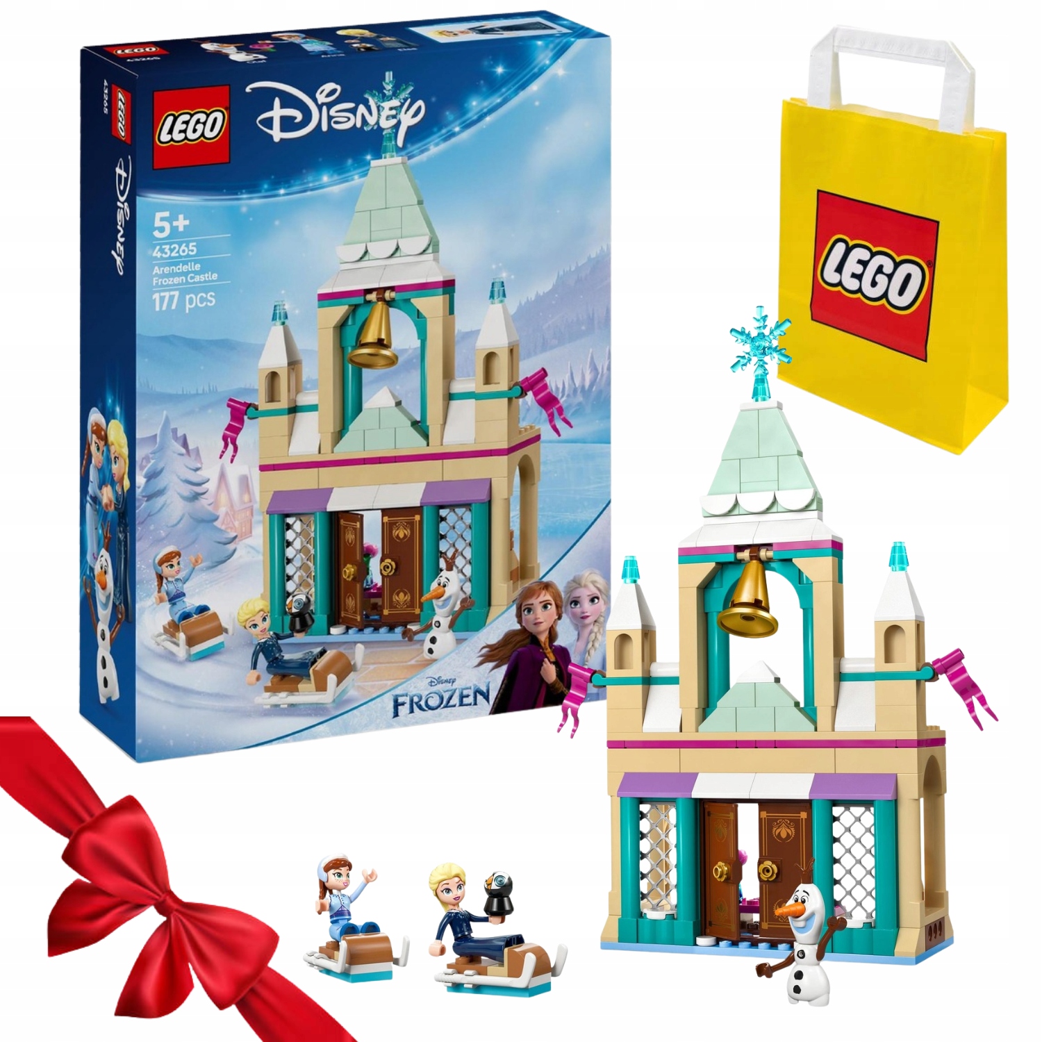 Zestaw Klocków Lego Disney 43265 Kraina Lodu Zamek W Arendelle