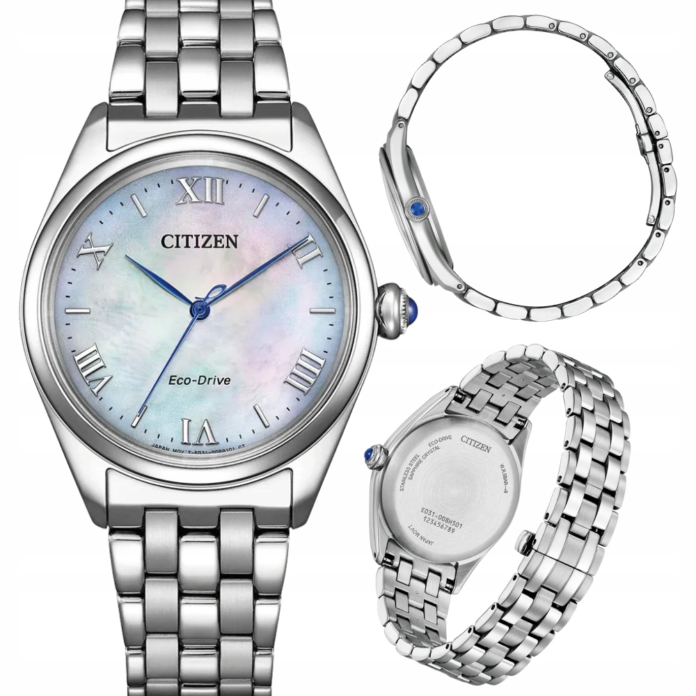 Nové, Originální Hodinky Citizen EM1140-80D Eco-Drive