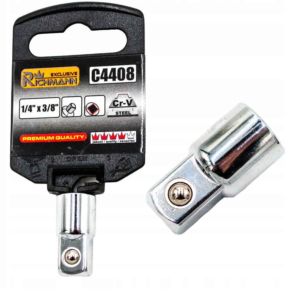 

Redukcja Nasadek 1/4'' Na 3/8'' Richmann C4408
