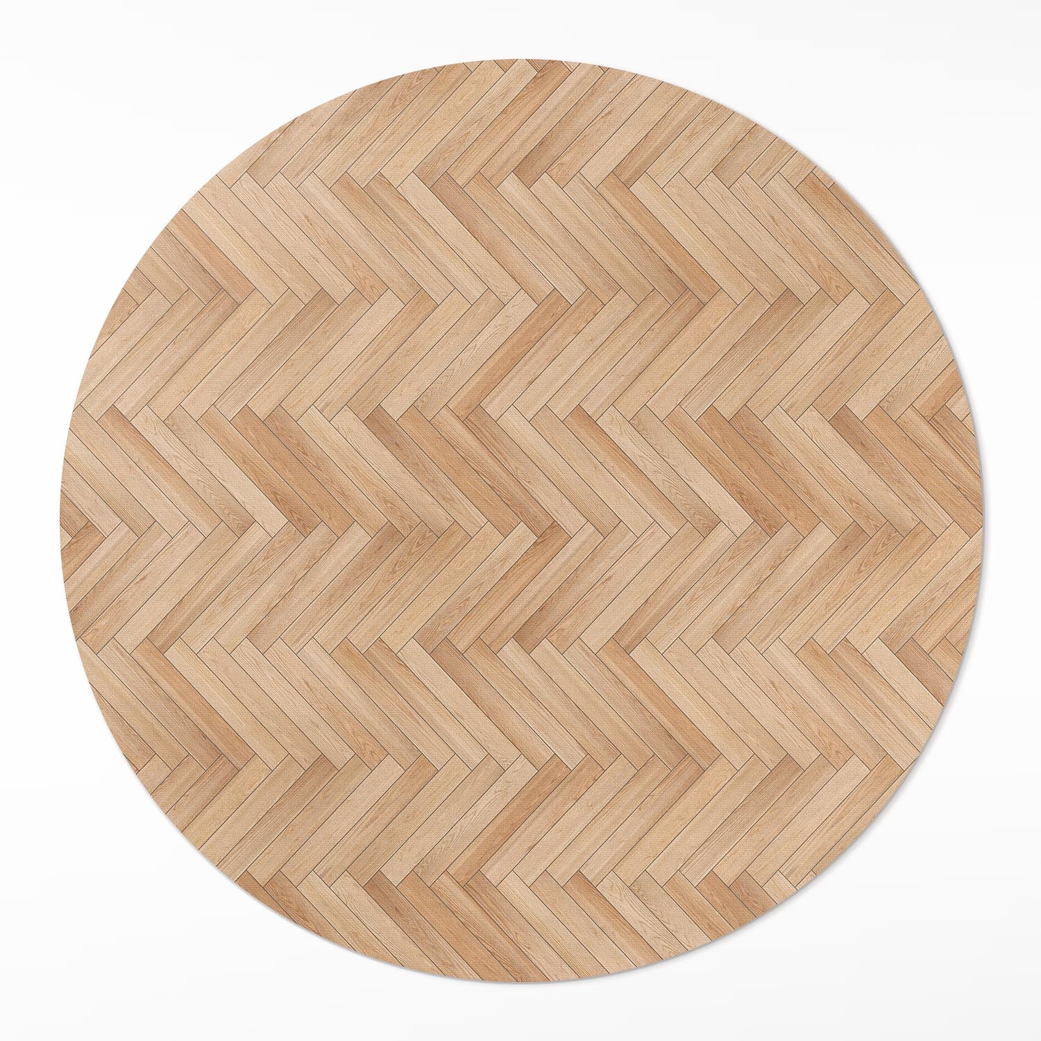 Vinylový okrúhly koberec Krásne drevené podlahové parkety s jedľou ⌀ 120 cm