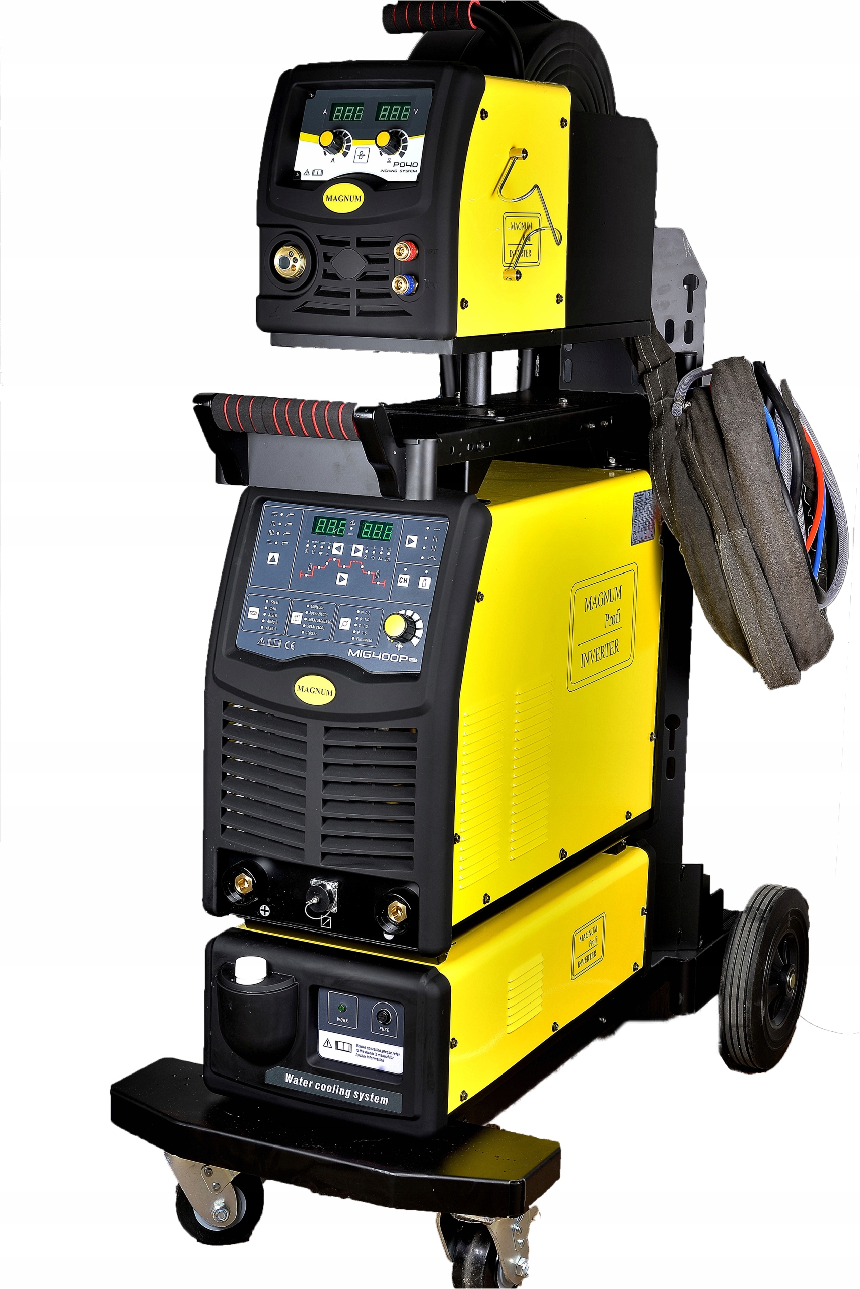 Spawarka Inwertorowa Migomat Półautomat Magnum Mig 400 Dual Puls Synergia