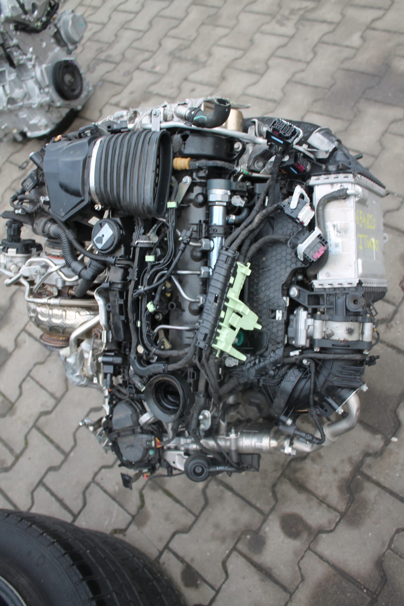 engine complete MERCEDES GLC GLE GLS C KLASA 654820 4TYS KM JEDNO TURBO
