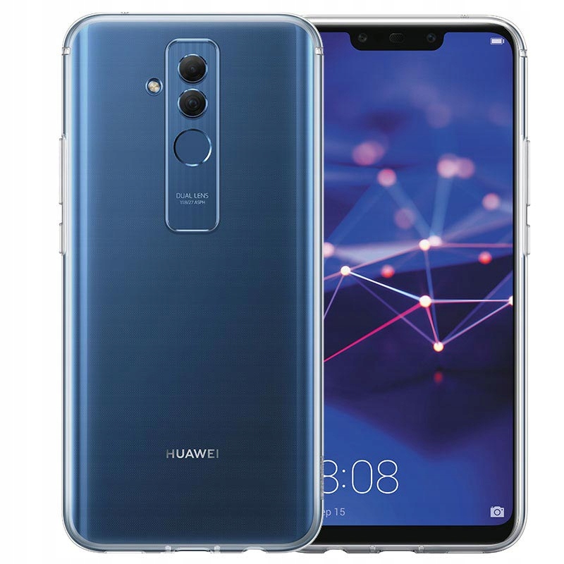 

Etui Clear Do Huawei Mate 20 Lite + Pełne Szkło