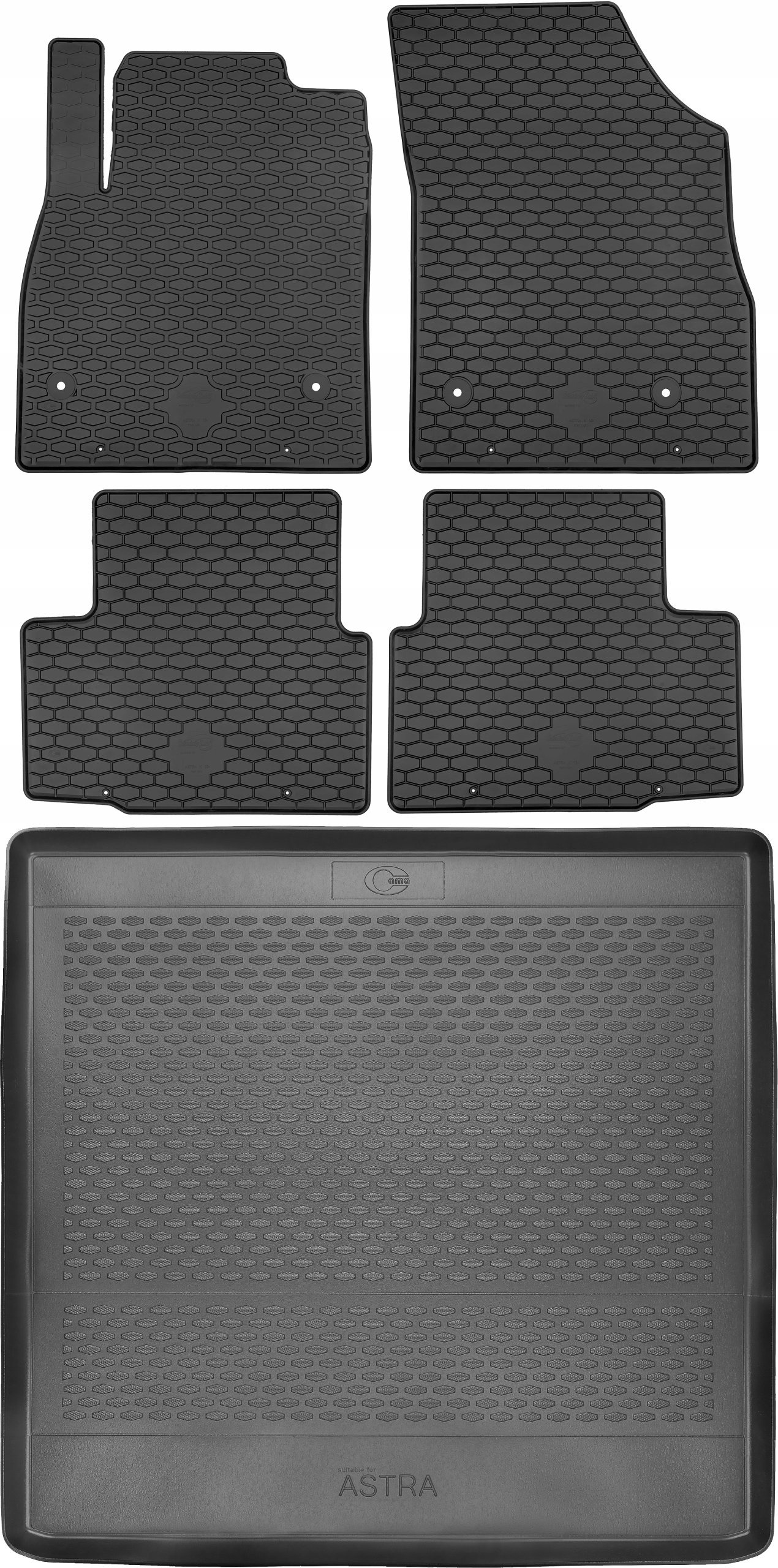 

Dywaniki samochodowe do Opel Astra V K Kombi 15-21