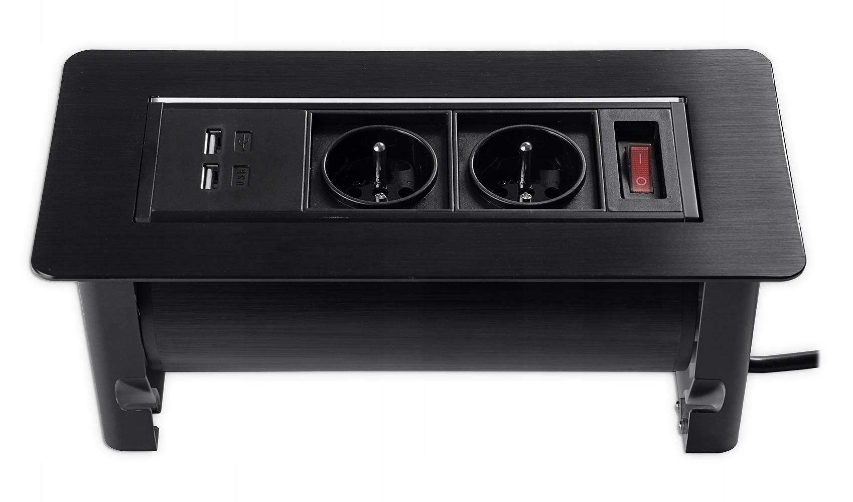 Gniazdo blatowe obrotowe Spacetronik SPS-O24B Marka Spacetronik