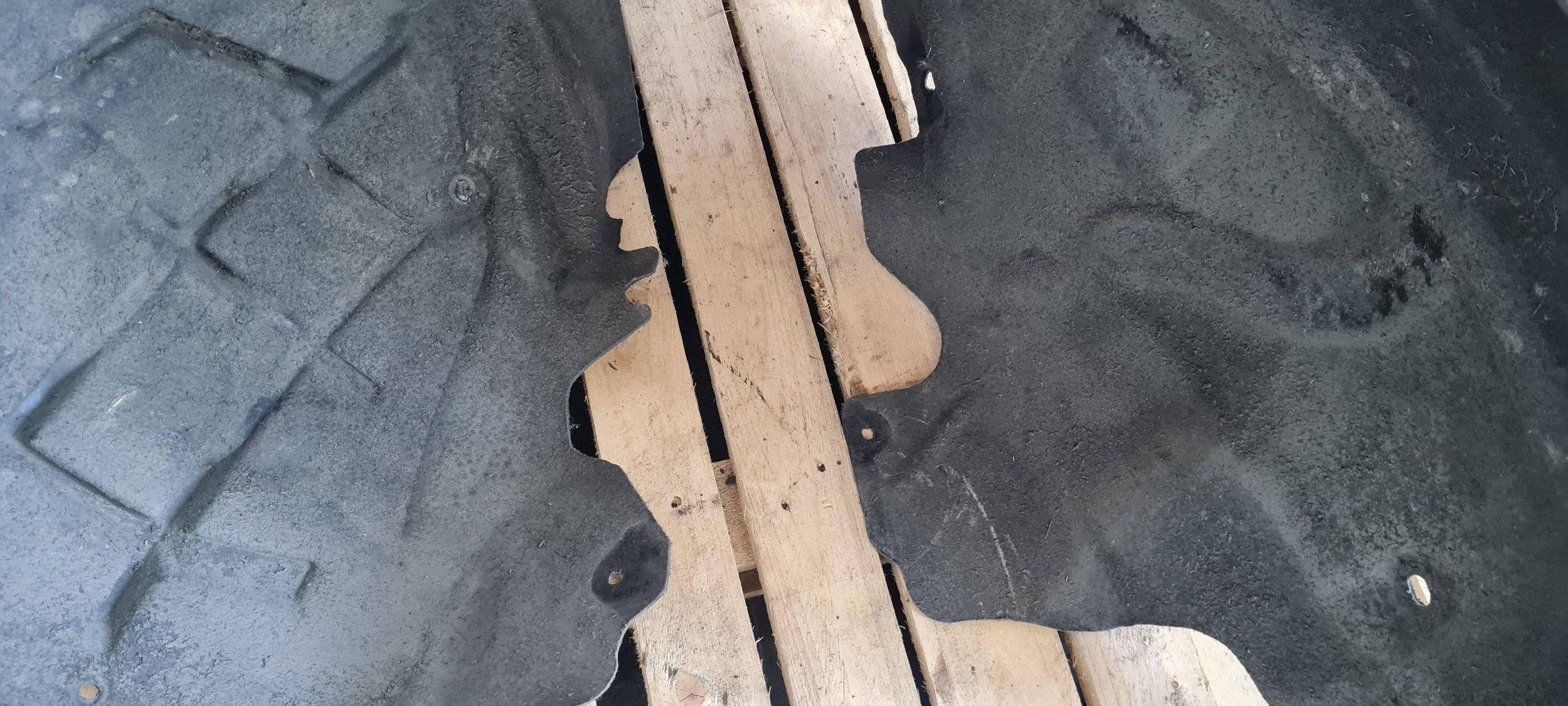 A7 4G S7 mudguard rear part rear. left left MATERIAL 4G8810171B
