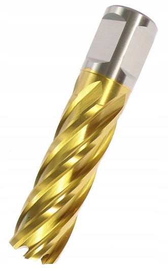 Vrták Trubkový Trepanační Fréz 19 mm Dlouhý Prodloužený 19x55 mm Hss Tin