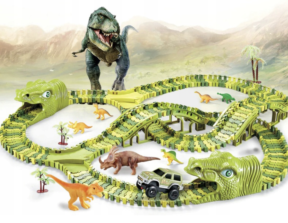 MEGA RACE TRAŤ XXXL DINOSAUR DINO PARK 240 ks. Kód výrobce 109376