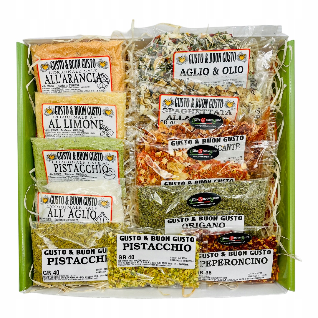 Levně Dárková sada italských produktů, koření