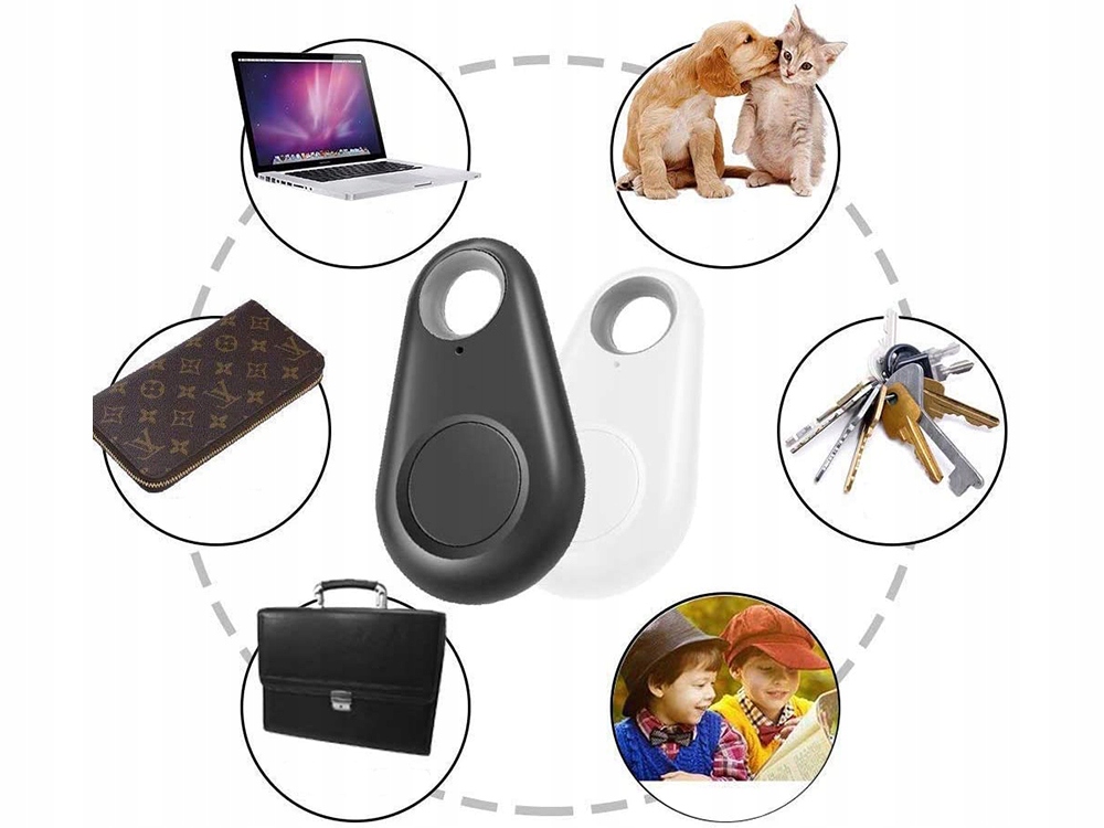 BRELOK LOKALIZATOR DO KLUCZY TELEFONU BLUETOOTH KEY FINDER NADAJNIK SYGNAŁ Informacje o bezpieczeństwie CE