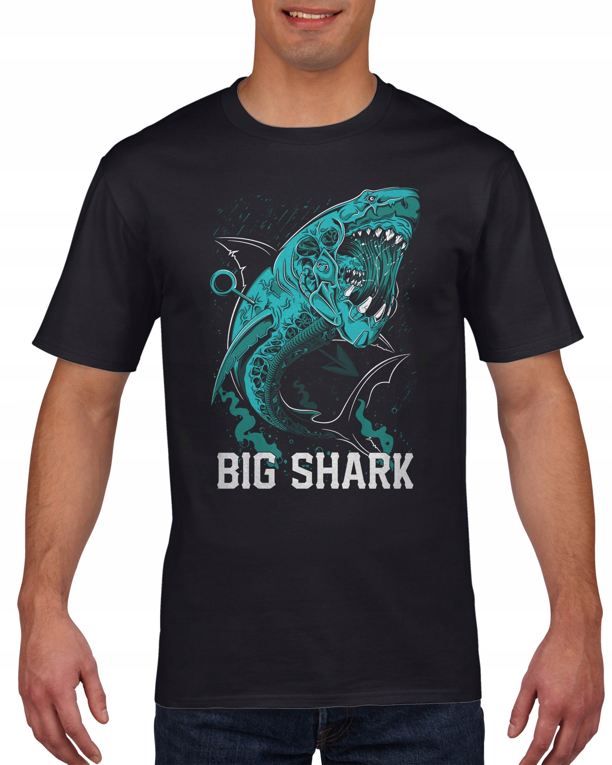 

Koszulka meska Zombie Shark Rekin M