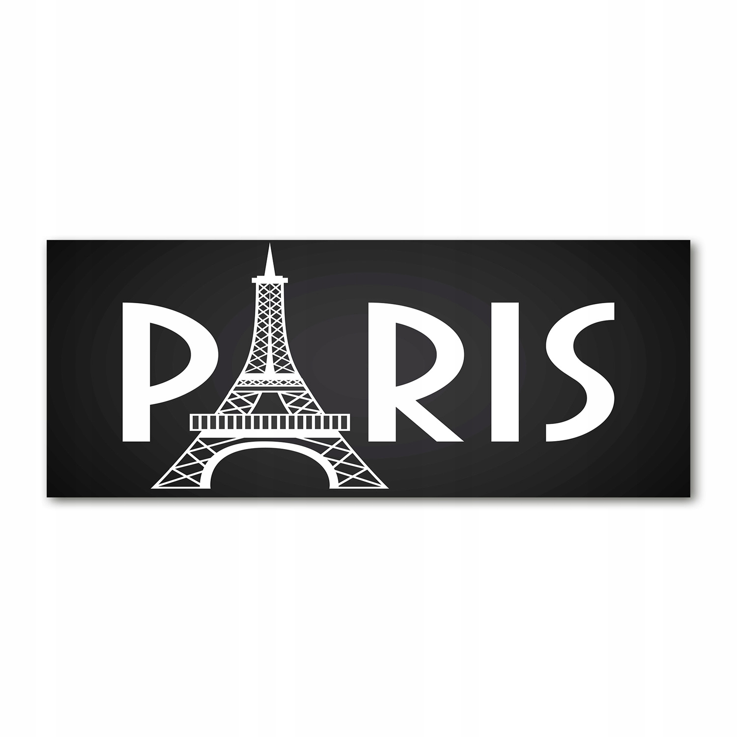 Fotoobraz veľký na akrylovom skle Paríž 125x50 cm