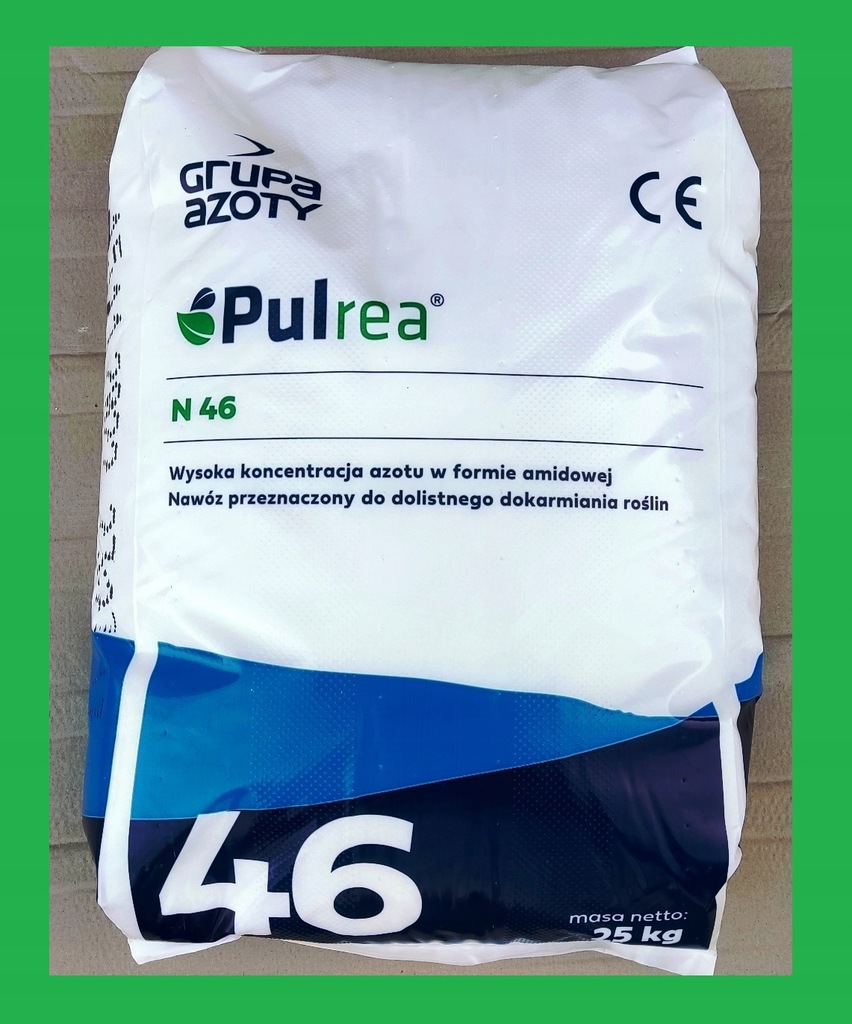 Mocznik 25kg Rozpuszczalny Nawóz Dolistny 46%N