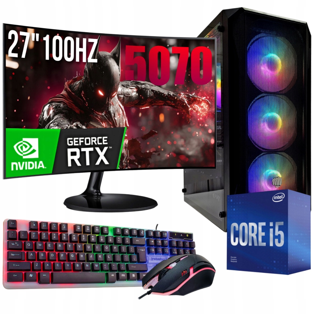 Herní Set Shadowblade i5 12400F|32GB|SSD 1TB M.2.|RTX 5070 12GB