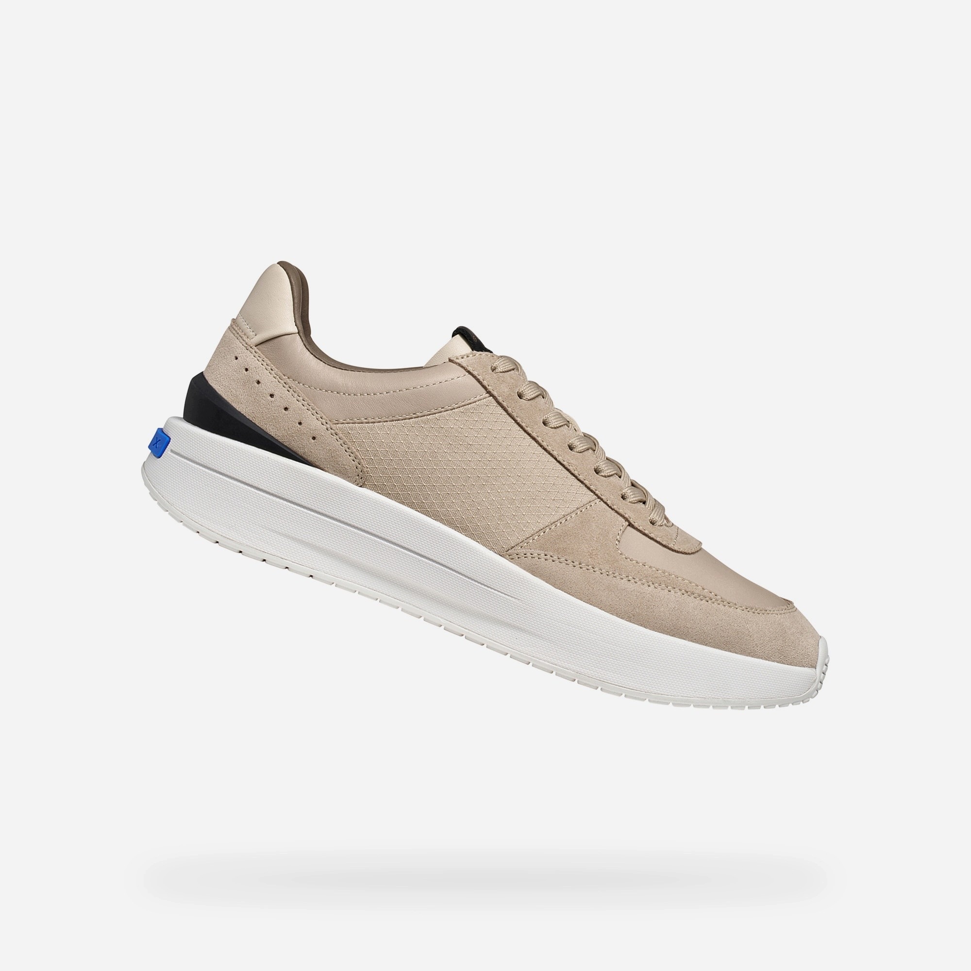 Geox Béžové pánské tenisky Geox GXRN-01