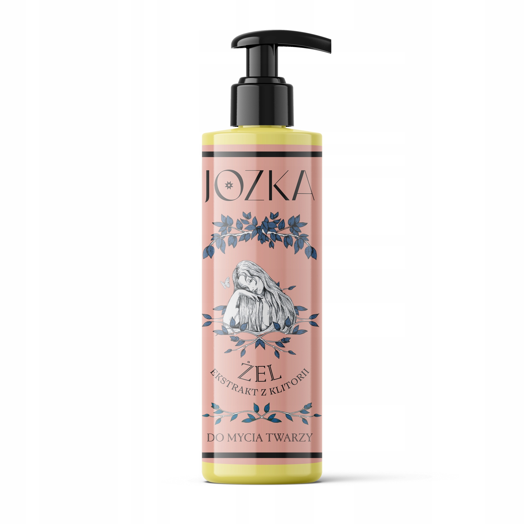 Jozka Gel na mytí obličeje, extrakt z klitorie 200 Ml, 1 ks