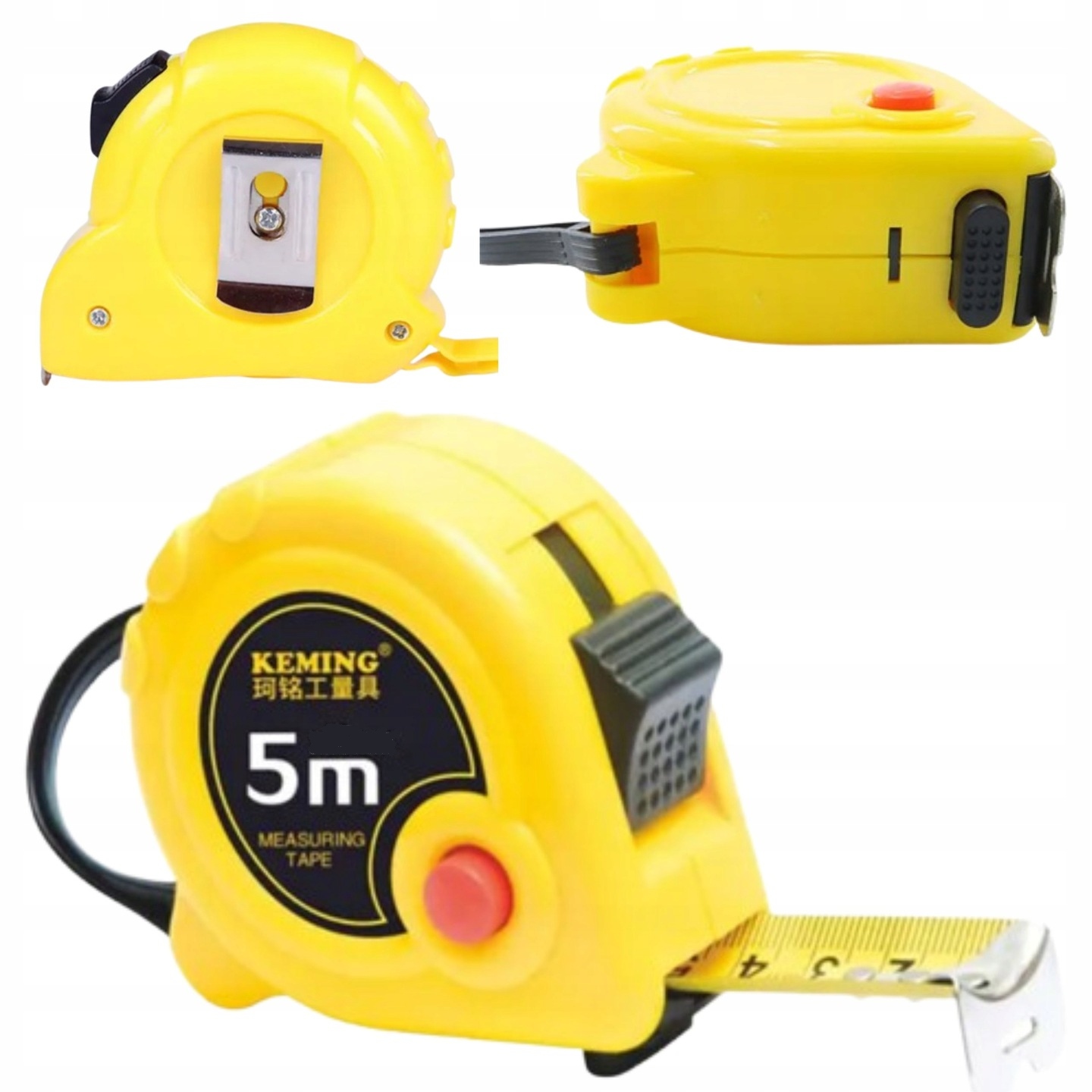 Рулетка 5M X19MM с зажимом для ремонта