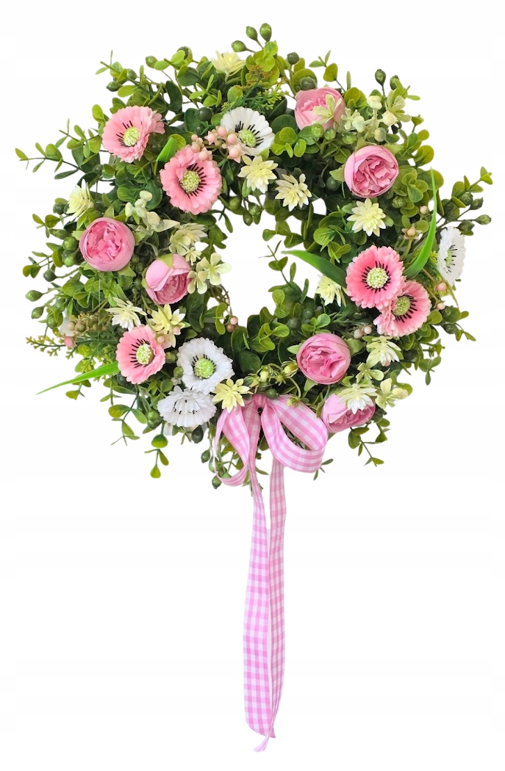 WIANEK WIOSENNY CAŁOROCZNY STROIK NA DRZWI DEKORACJA