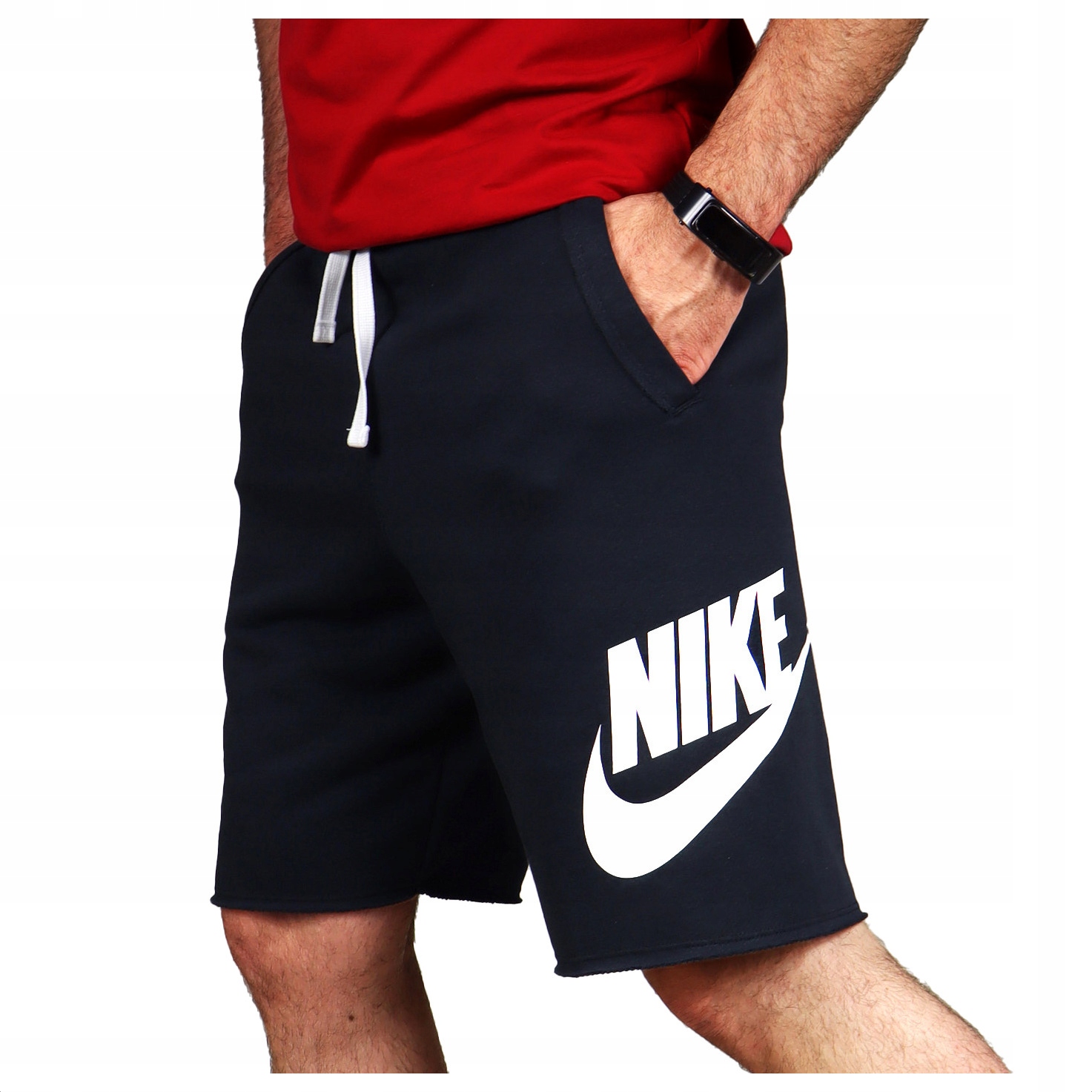 Nike Lehké kraťasy s Kapsami Bavlna pánské sportovní šortky na léto