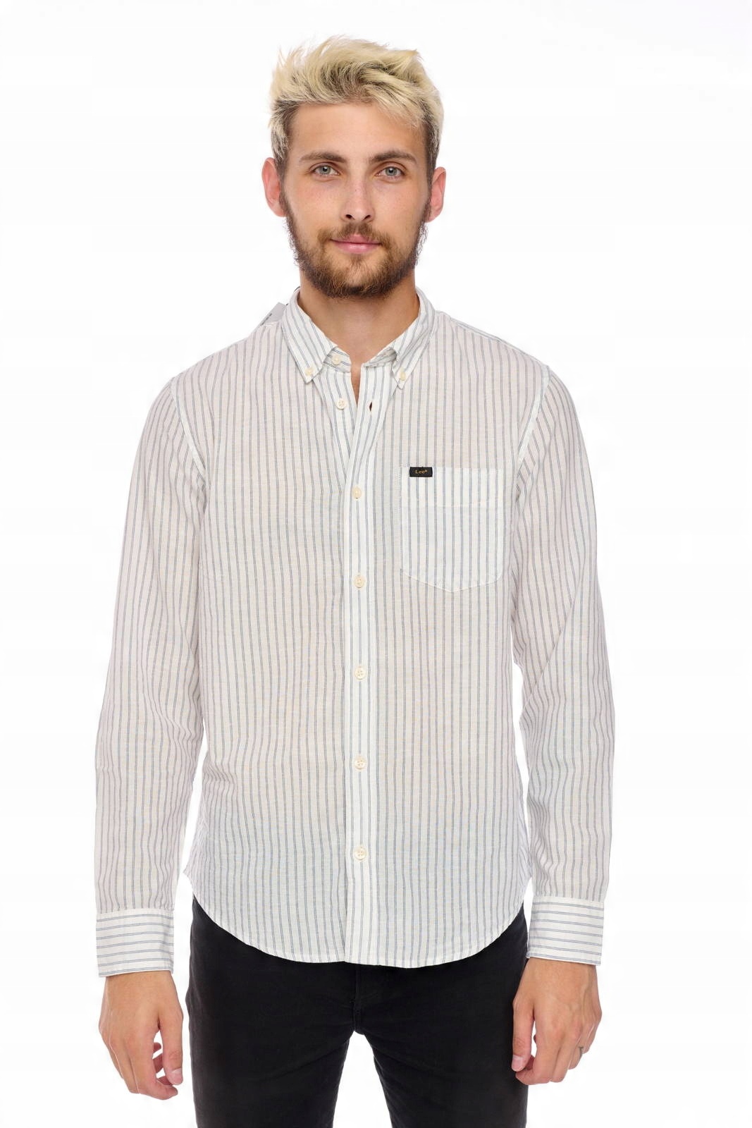 

Lee Button Down Bright White L880DBLJ XXL