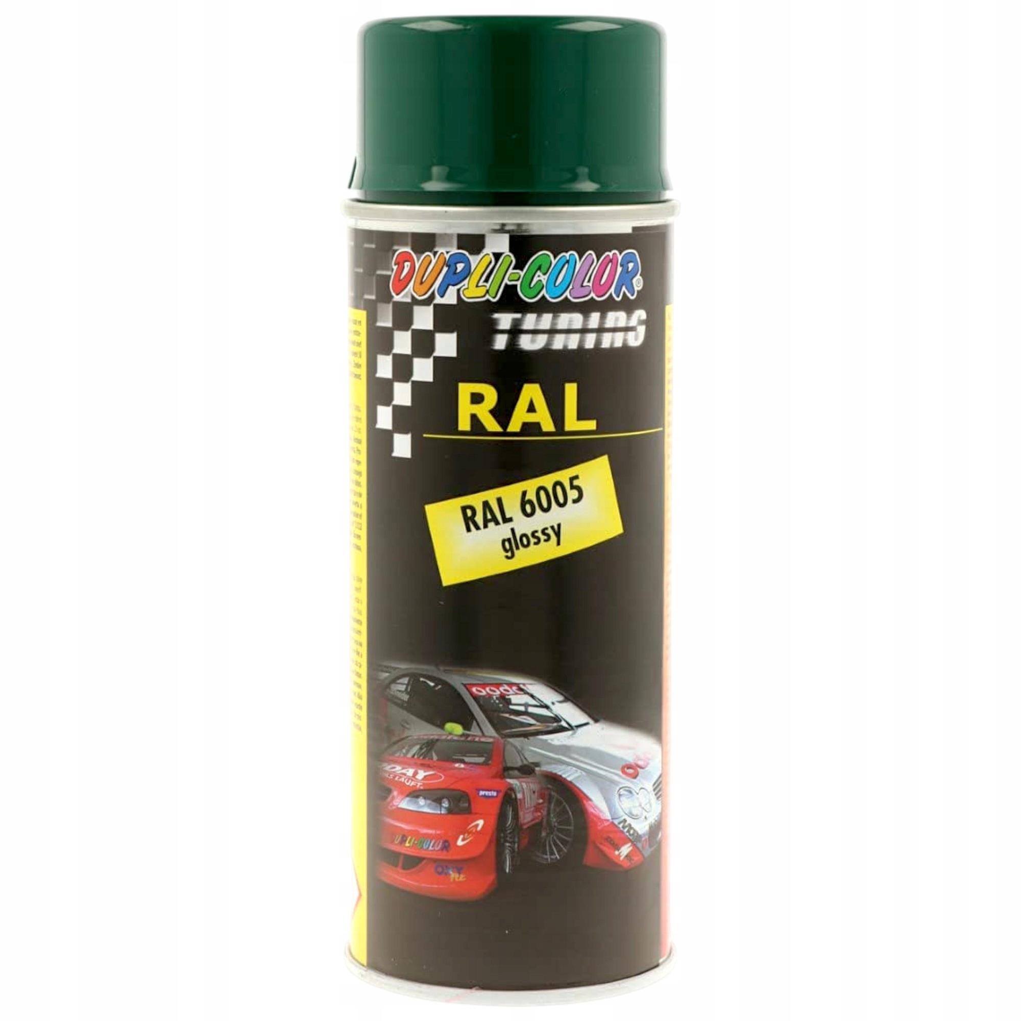 Uniwersalny Lakier Akrylowy Zielony Mech Spray 400ML Połysk