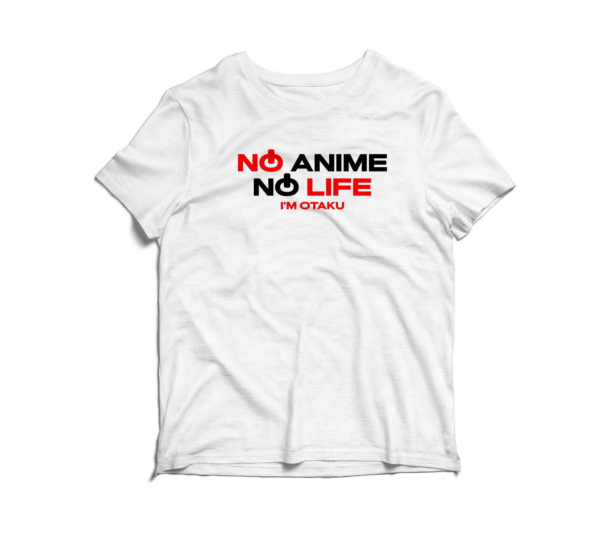 

Koszulka No Anime No Life Otaku Prezent XL