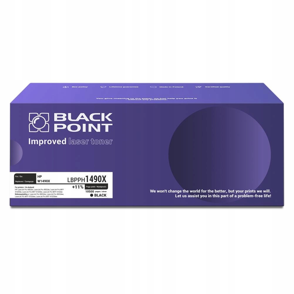 Black Point LBPPH1490X náhrada Hp 149X W1490X černá