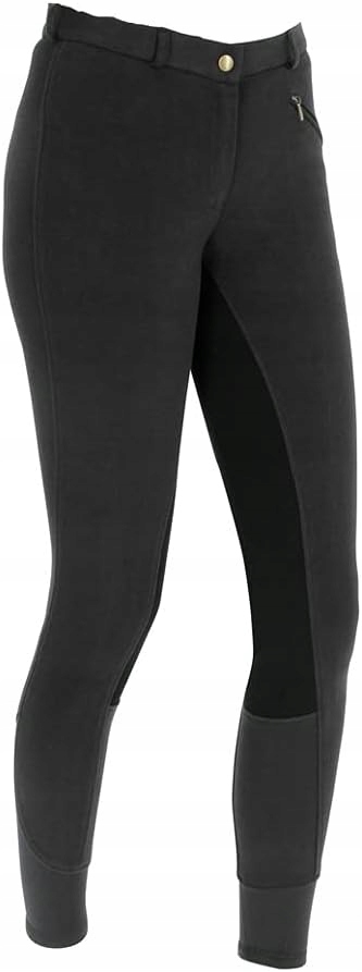 Bryczesy Economic, damskie, czarny, Covalliero 46