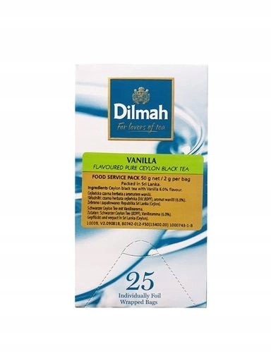 Levně Dilmah Vanilla 25 čaj