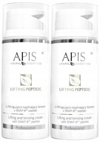 2 kusy Liftingový napěňovací krém s Snap-8 Mt Peptide 100 ml Apis
