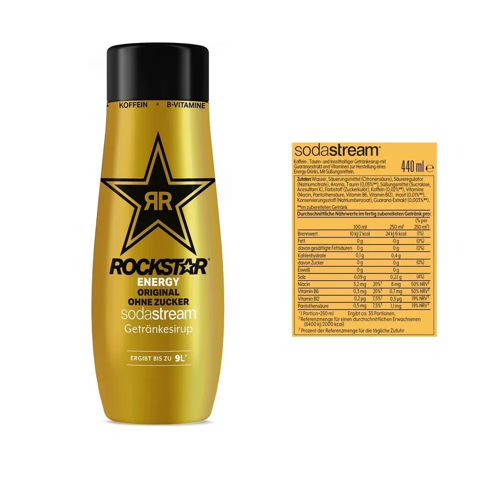 Syrop SodaStream ROCKSTAR