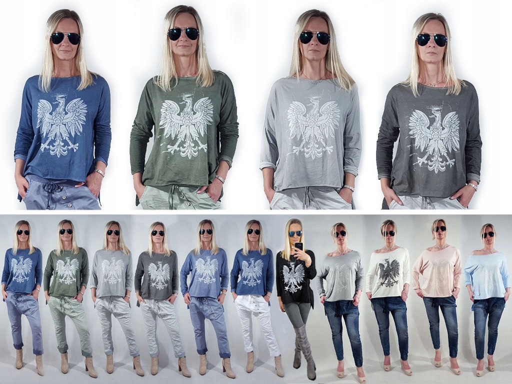 

Tu Kupisz Dekatyzowana Bluzka Z Orłem Orzeł Kolory