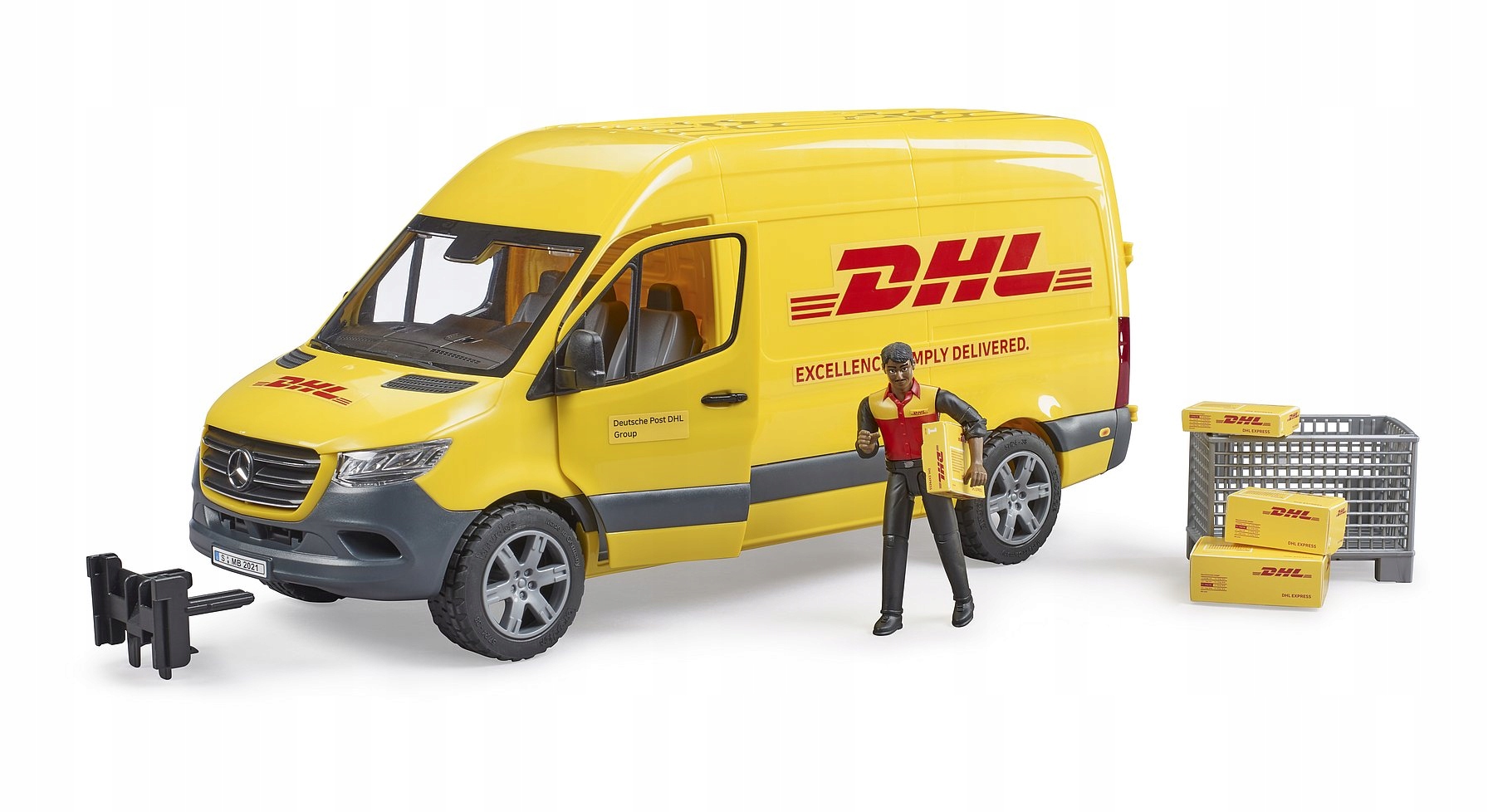 

Bruder 02671 Mercedes-Benz Sprinter Dhl z figurką