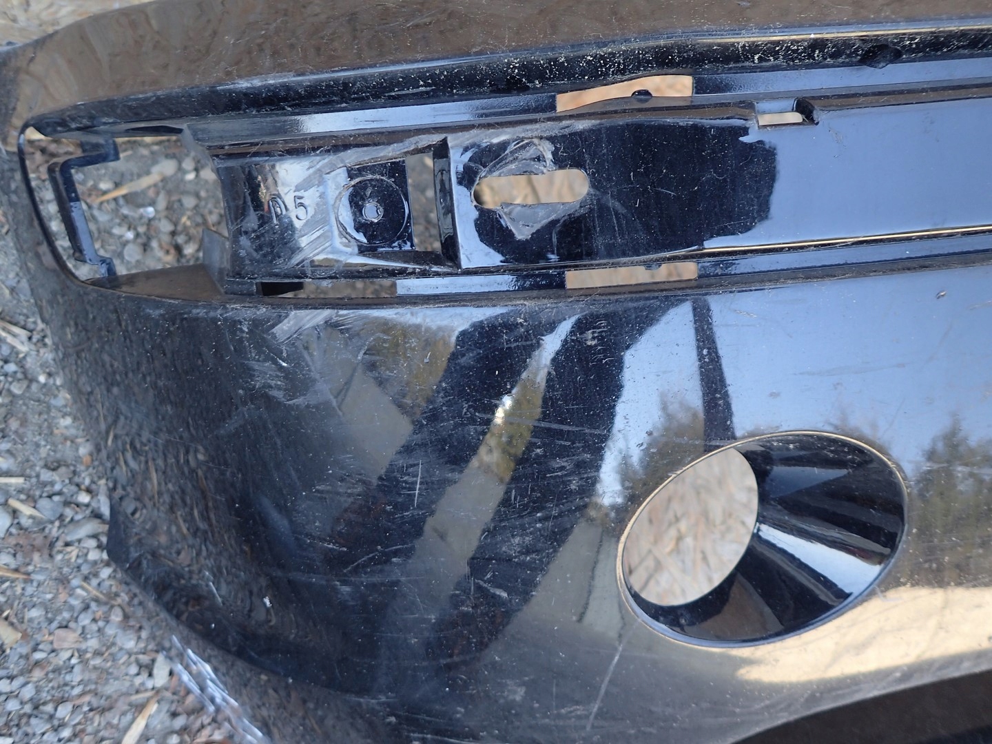 bumper front front BMW 3 E46 sedan KOMBI LIFT