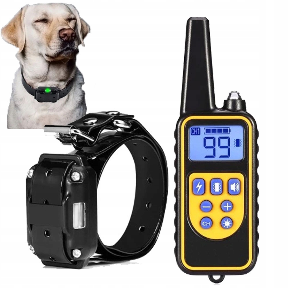 Levně Elektrický Protištěkací Obojek Pro Psa S Utišujícím Účinkem, Účinný, Automatický