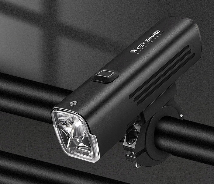 Lampka Rowerowa Przednia 1000lm Mocna Czarna Stan opakowania oryginalne