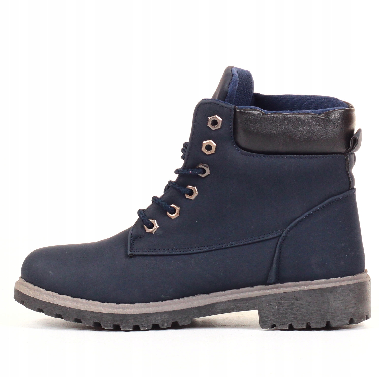 TRAPERY DAMSKIE BOTKI TIMBERKI BUTY WORKERY Wzór dominujący inny wzór